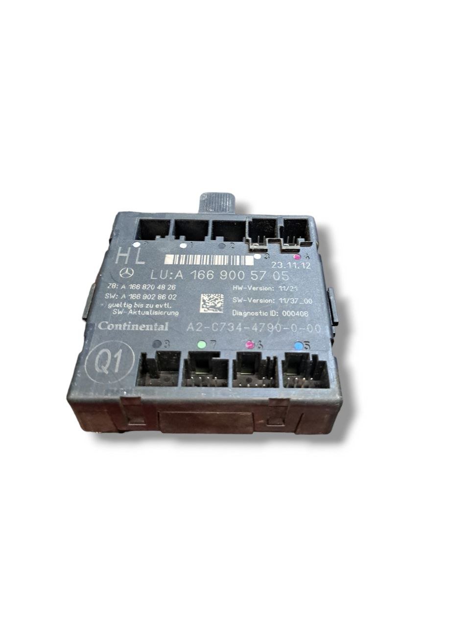 Centralina Porta Posteriore Sinistra Mercedes - Benz ML W166 (2011 - 2015) COD:A1669005705 - F&P CRASH SRLS - Ricambi Usati