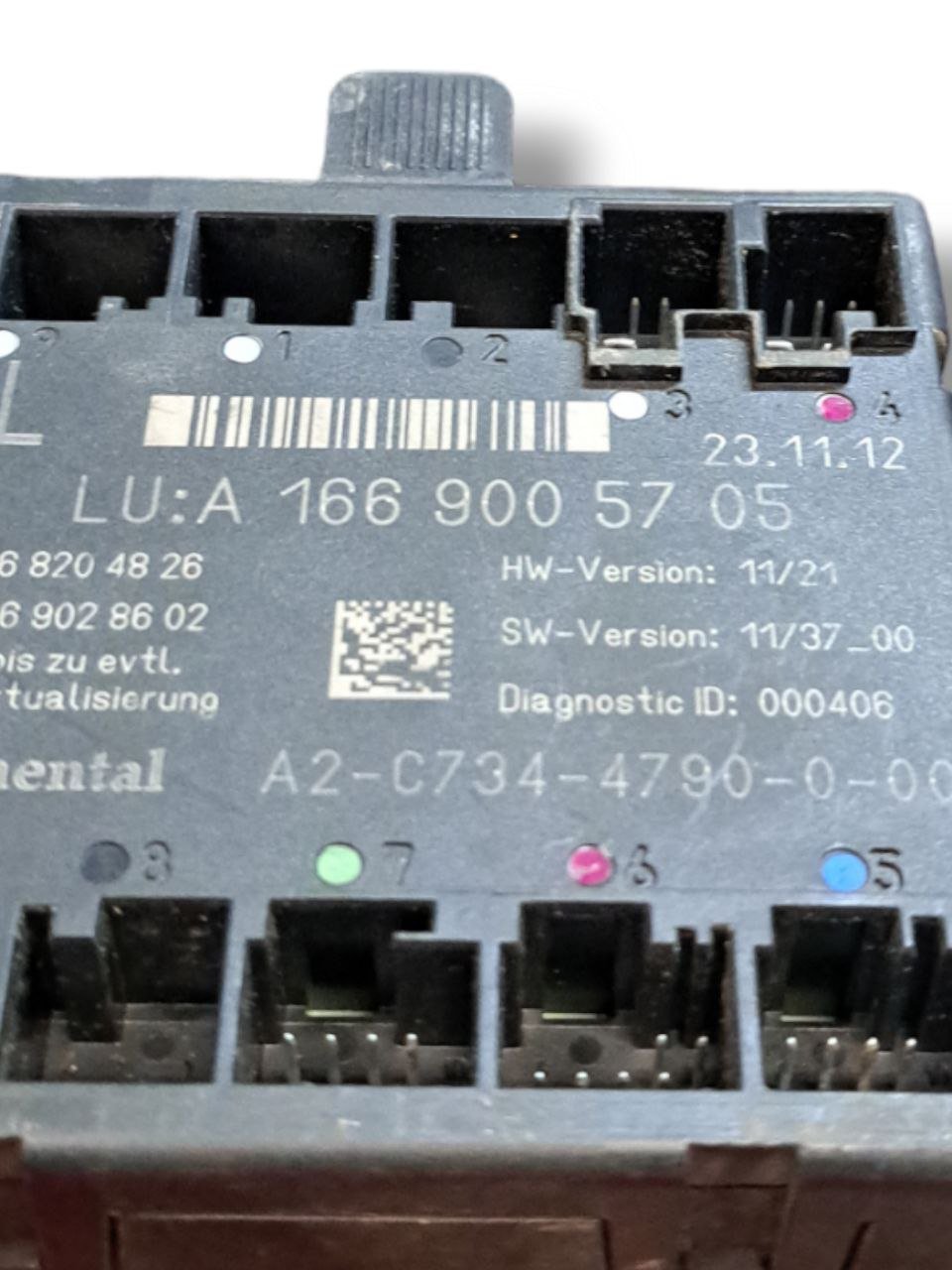 Centralina Porta Posteriore Sinistra Mercedes - Benz ML W166 (2011 - 2015) COD:A1669005705 - F&P CRASH SRLS - Ricambi Usati