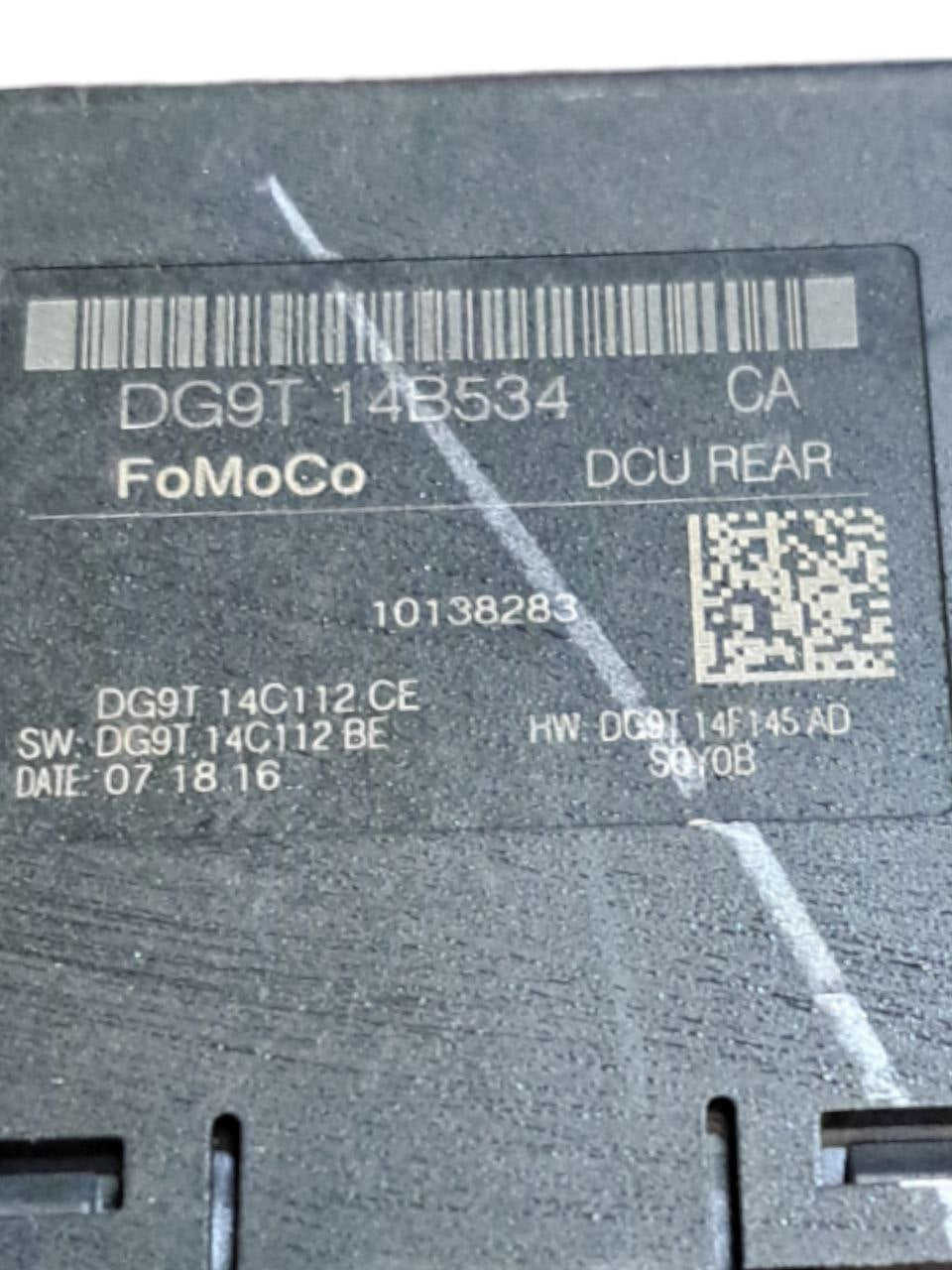 Centralina porta posteriore sinistra (Sx) Ford Edge (2016>) COD:DG9T14B534CA - F&P CRASH SRLS - Ricambi Usati