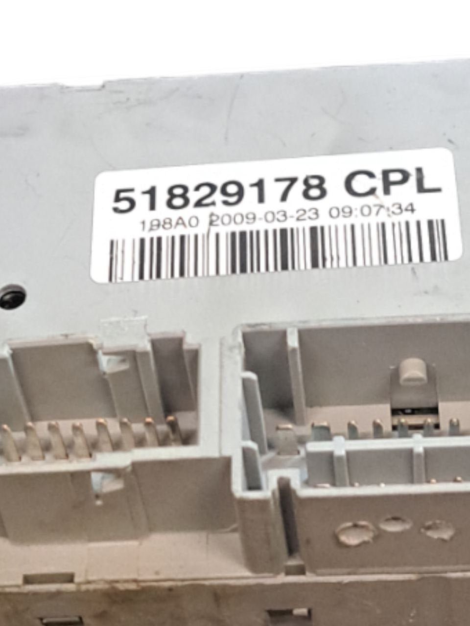 Centralina portafusibii scatola fusibili Fiat Bravo 1.9 Diesel (2007 - 2014) COD:51829178 - F&P CRASH SRLS - Ricambi Usati