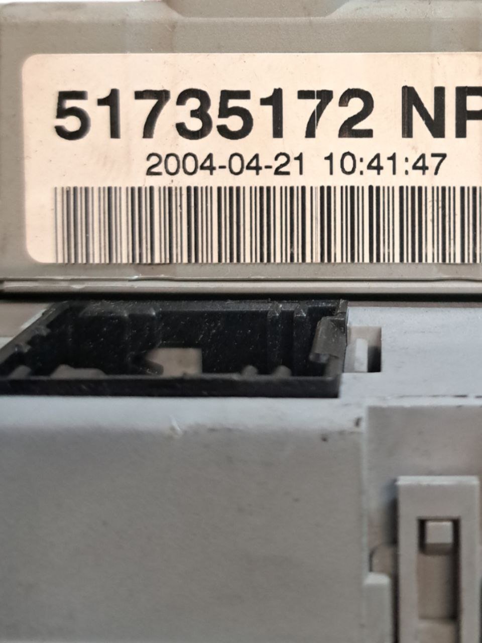 Centralina portafusibii scatola fusibili Fiat Punto 188 1.2 Benzina (1999 - 2005) COD:51735172 - F&P CRASH SRLS - Ricambi Usati