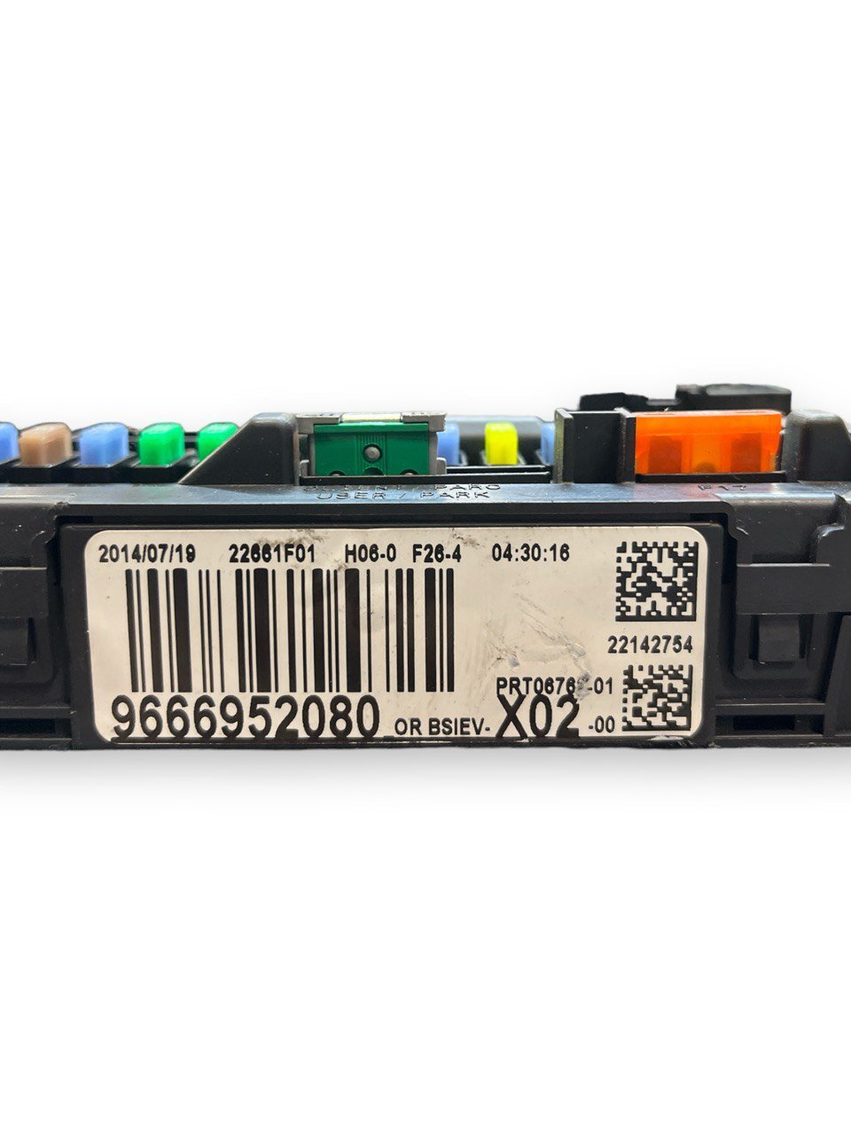 Centralina Portafusibili Scatola Fusibili Citroen C3 1.4 Diesel (2009 - 2016) COD:9666952080 - F&P CRASH SRLS - Ricambi Usati