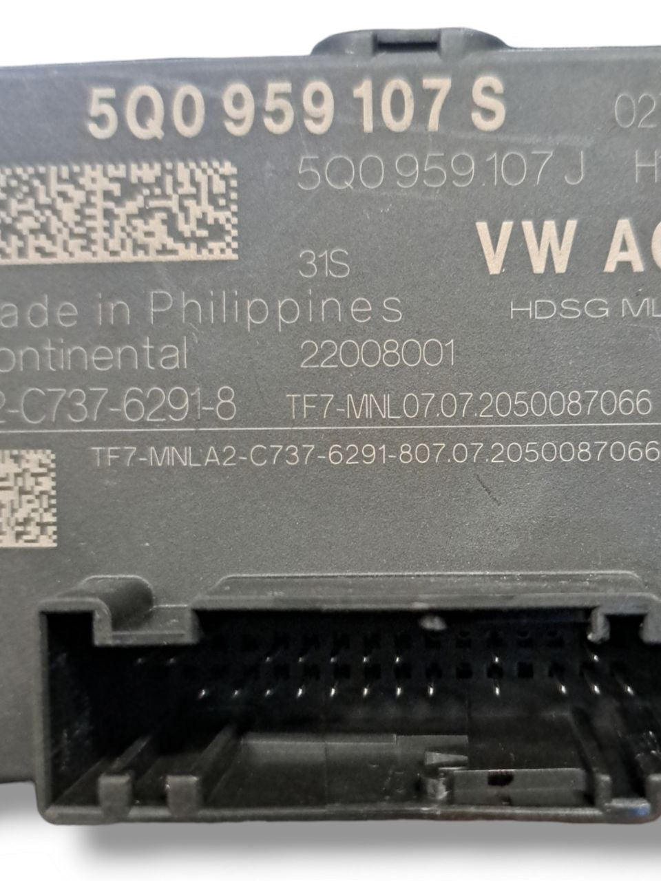 Centralina portellone Bagagliaio posteriore Audi Q3 (2018>) COD:5Q0959107S - F&P CRASH SRLS - Ricambi Usati