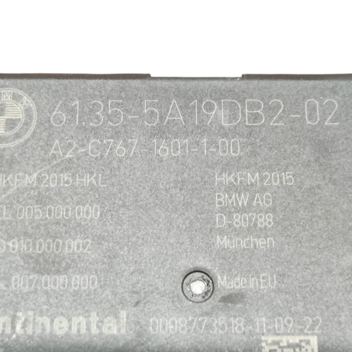 Centralina portellone posteriore bmw x3 g01 cod: 61355a19db202 (2017 - 2024) - F&P CRASH SRLS - Ricambi Usati