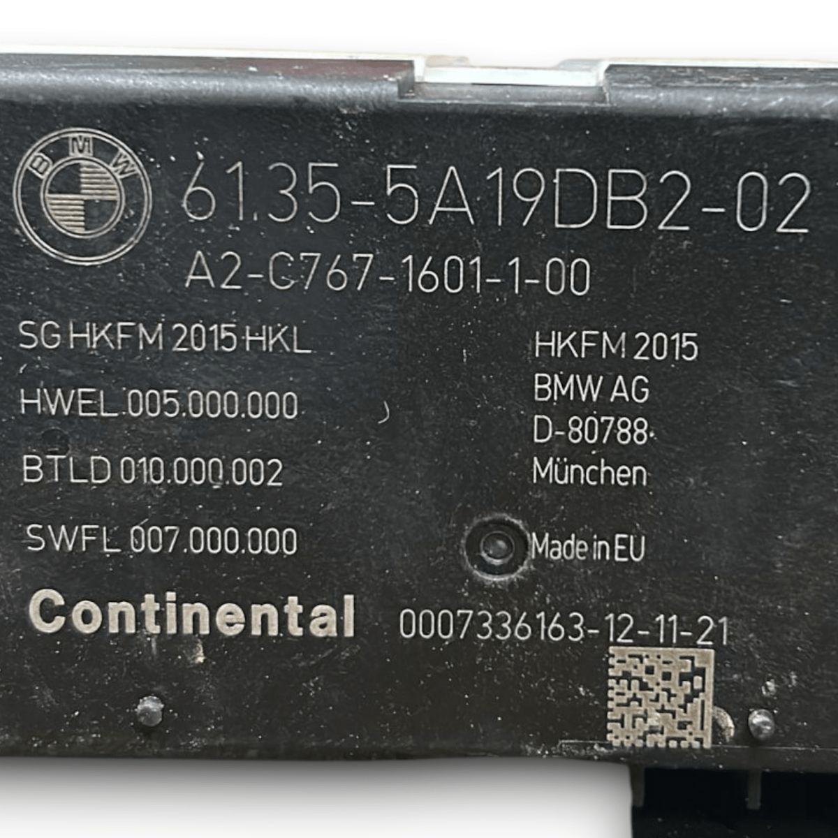 Centralina portellone posteriore bmw x3 g01 cod:61.35 - 5a19db2 - 02 (2017 > 2024) - F&P CRASH SRL - Ricambi Usati