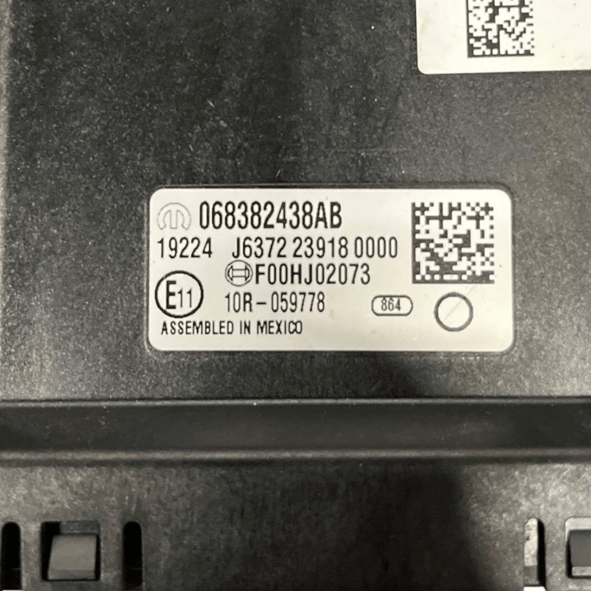 Centralina Portellone Posteriore Jeep Cherokee KL cod.068382438AB (2013 - 2023) - F&P CRASH SRLS - Ricambi Usati