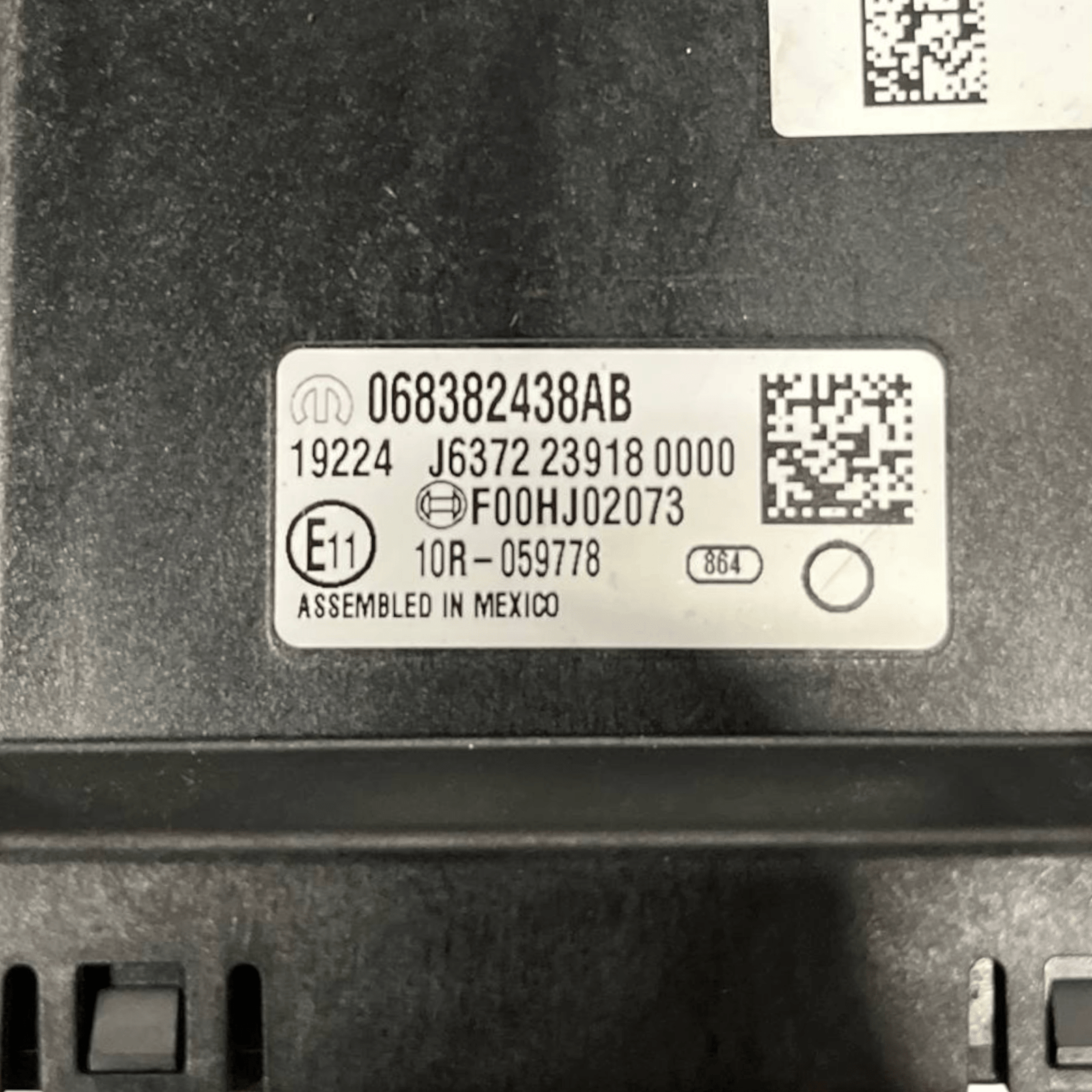 Centralina Portellone Posteriore Jeep Cherokee KL cod.068382438AB (2013 - 2023) - F&P CRASH SRLS - Ricambi Usati