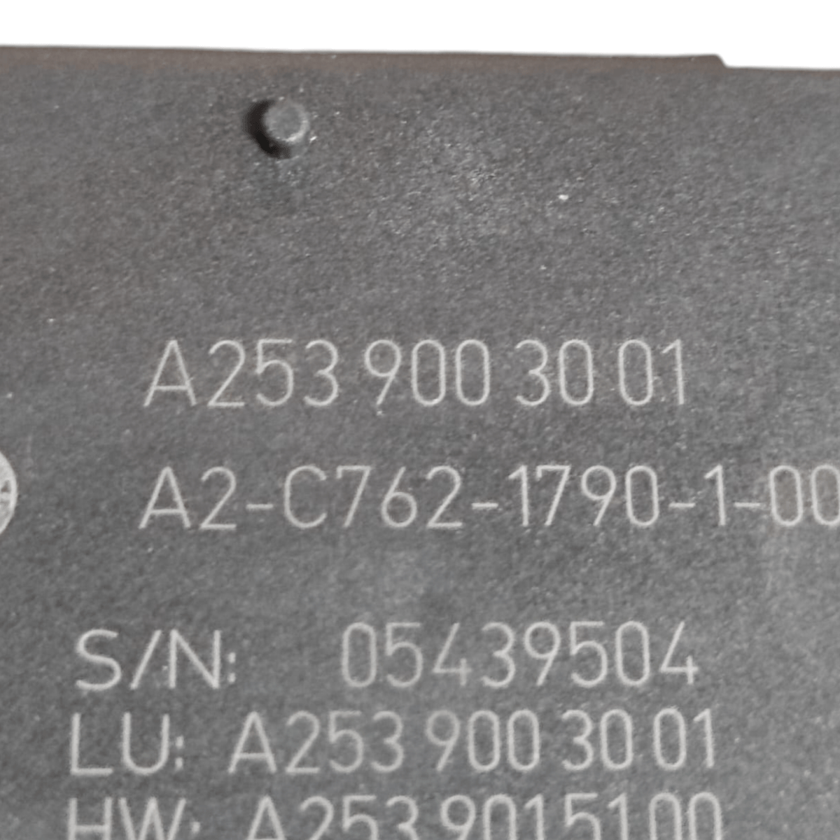 Centralina Portellone Posteriore Mercedes GLC C253 COD: A2539003001 (2016 - 2023) - F&P CRASH SRLS - Ricambi Usati