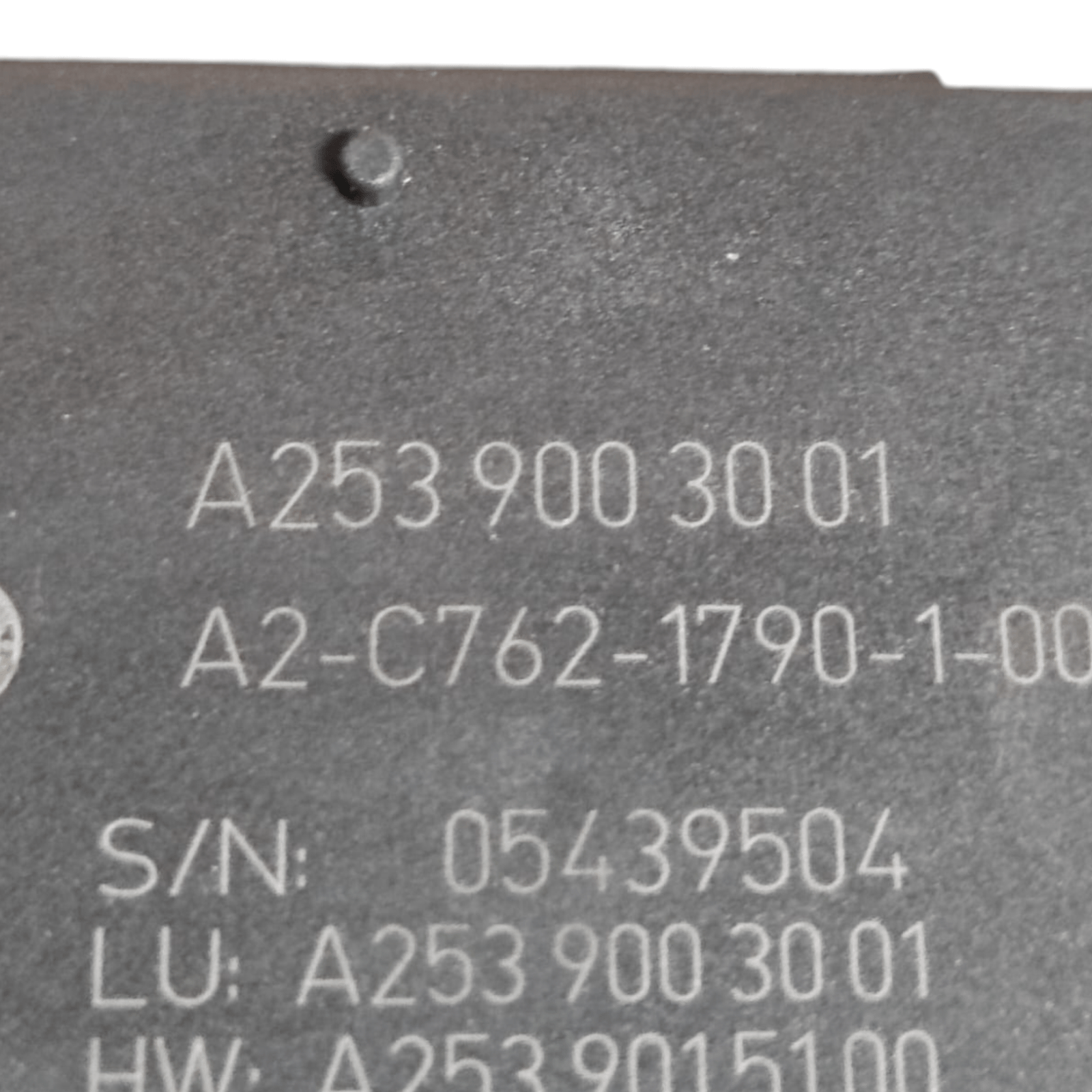 Centralina Portellone Posteriore Mercedes GLC C253 COD: A2539003001 (2016 - 2023) - F&P CRASH SRLS - Ricambi Usati