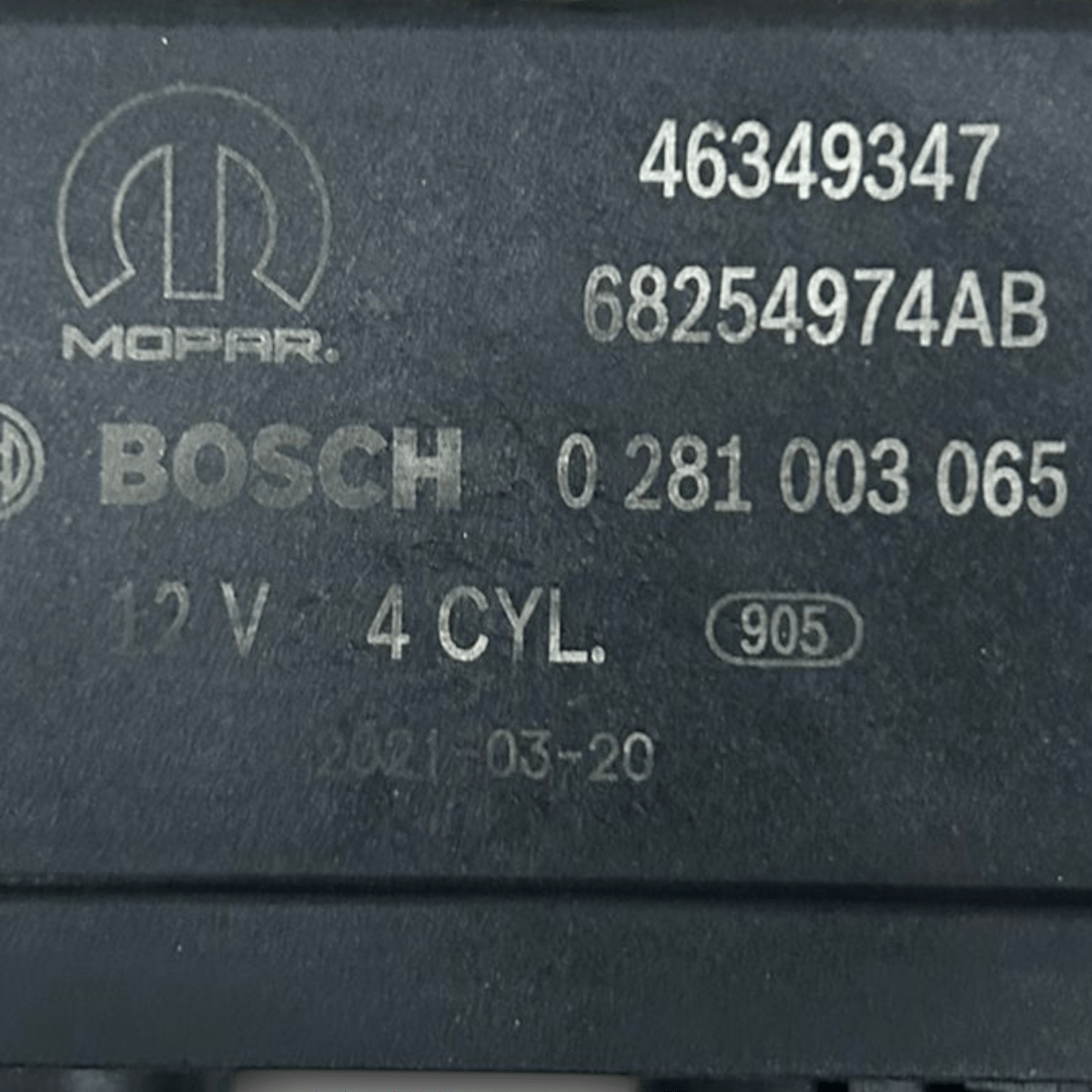 Centralina preriscaldamento candelette fiat tipo 1.3 diesel cod:68254974AB (2015 >) - F&P CRASH SRL - Ricambi Usati