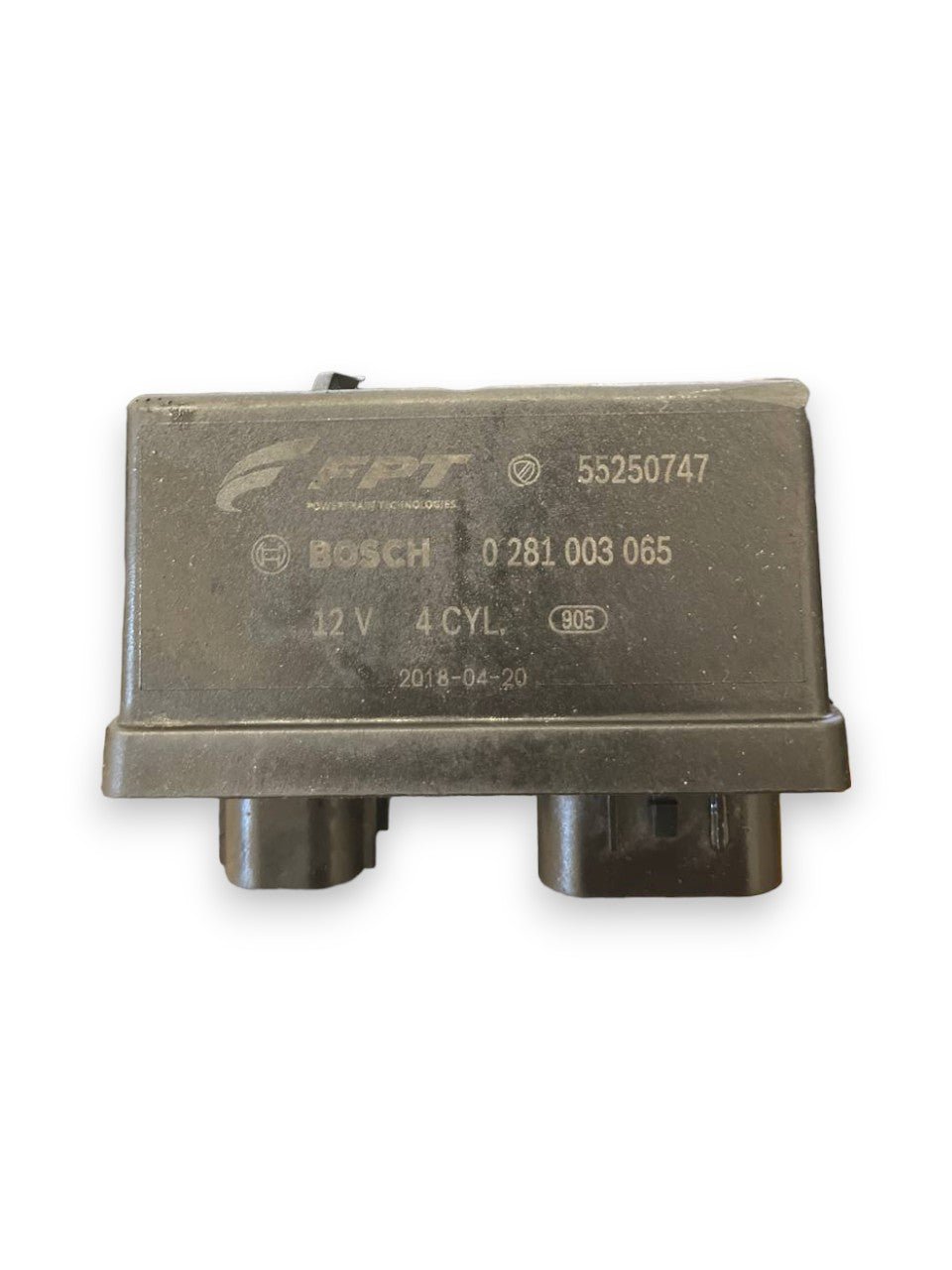 Centralina Preriscaldamento Candelette Jeep Renegade / Fiat 500X / Lancia Ypsilon / Fiat 500L / Fiat Tipo / Alfa Romeo Giulietta / Fiat Qubo / Fiat Doblo' / Fiat Panda / Fiat Punto / Alfa Romeo Stelvio / Alfa Romeo Mito 1.6 Diesel (2014>) cod: 55250747 - F&P CRASH SRLS - Ricambi Usati