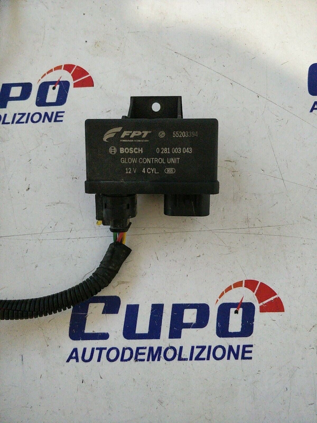 Centralina Preriscaldamento Candelette Lancia Delta 1.6 Multijet - F&amp;P CRASH SRLS - Ricambi Usati