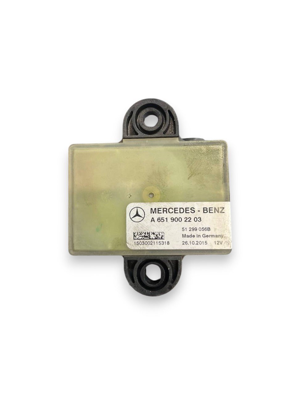 Centralina Preriscaldamento Candelette / Rele' Mercedes - Benz Classe A W176 (2012 al 2018) cod: A6519002203 - F&P CRASH SRLS - Ricambi Usati