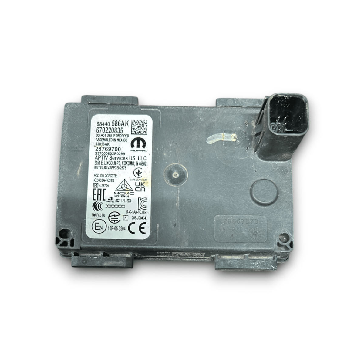 Centralina Radar Anteriore Maserati Grecale cod:670220835 (2022 >) - F&P CRASH SRLS - Ricambi Usati