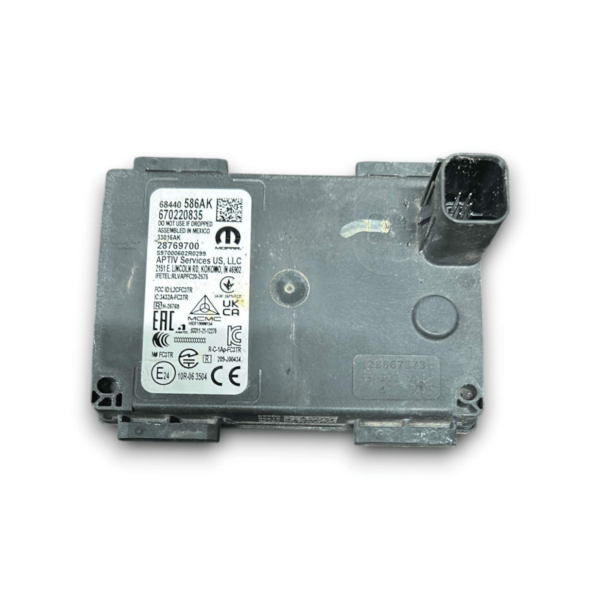 Centralina Radar Anteriore Maserati Grecale cod:670220835 (2022 >) - F&P CRASH SRLS - Ricambi Usati