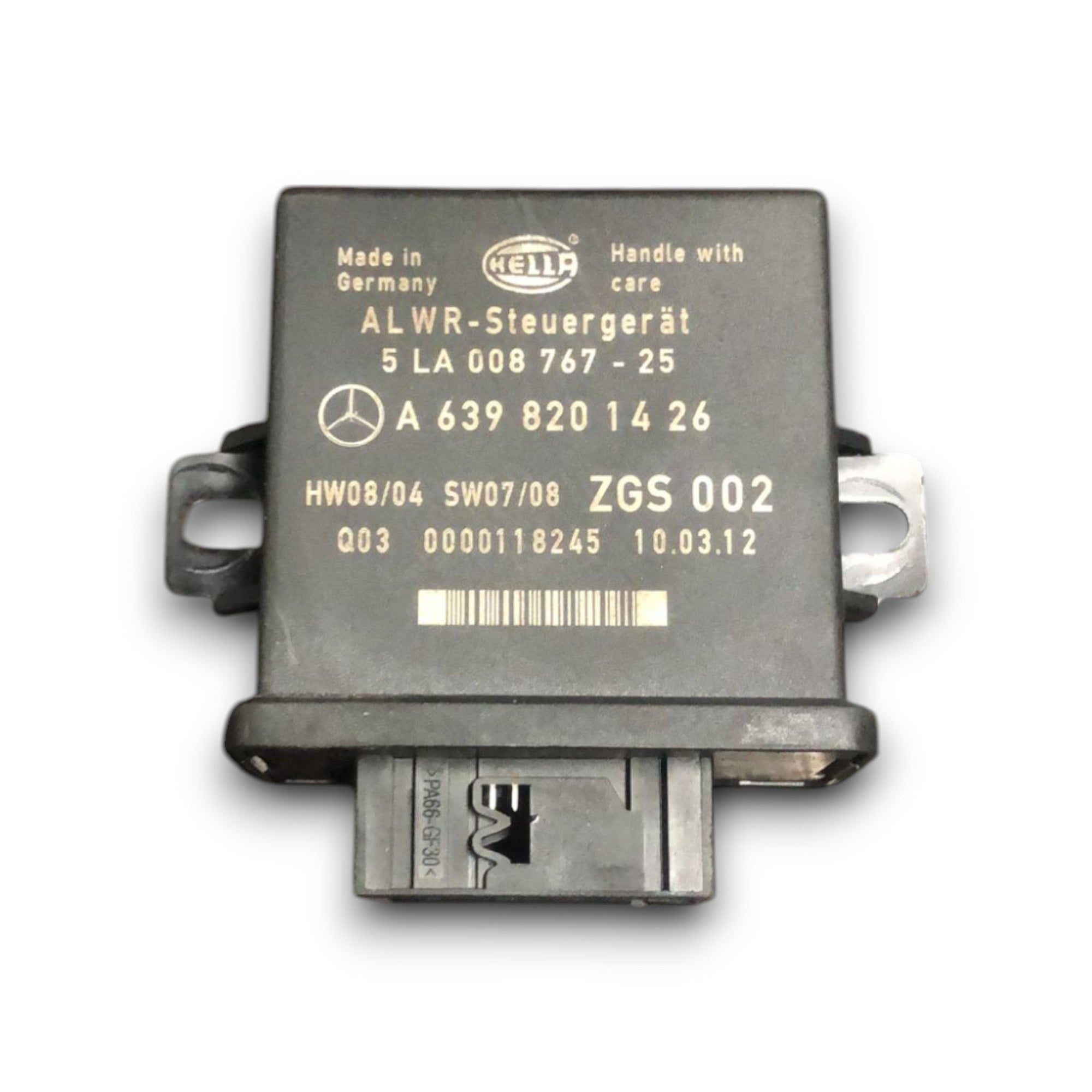 Centralina Regolazione Fari Mercedes Benz Vito / Viano W639 (2003 > 2013) cod:A6398201426 - F&P CRASH SRLS - Ricambi Usati