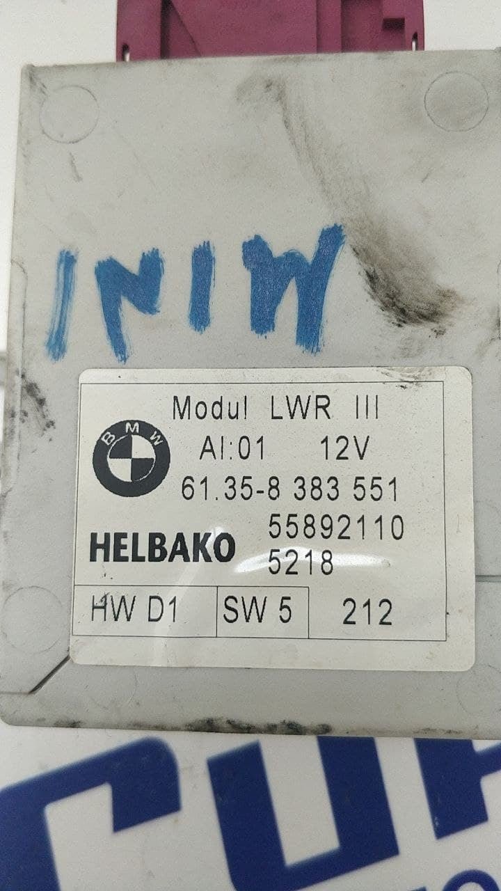 Centralina Regolazione fari Mini One ( r50 - r53 ) cod 6135-8383551 - F&P CRASH SRLS - Ricambi Usati