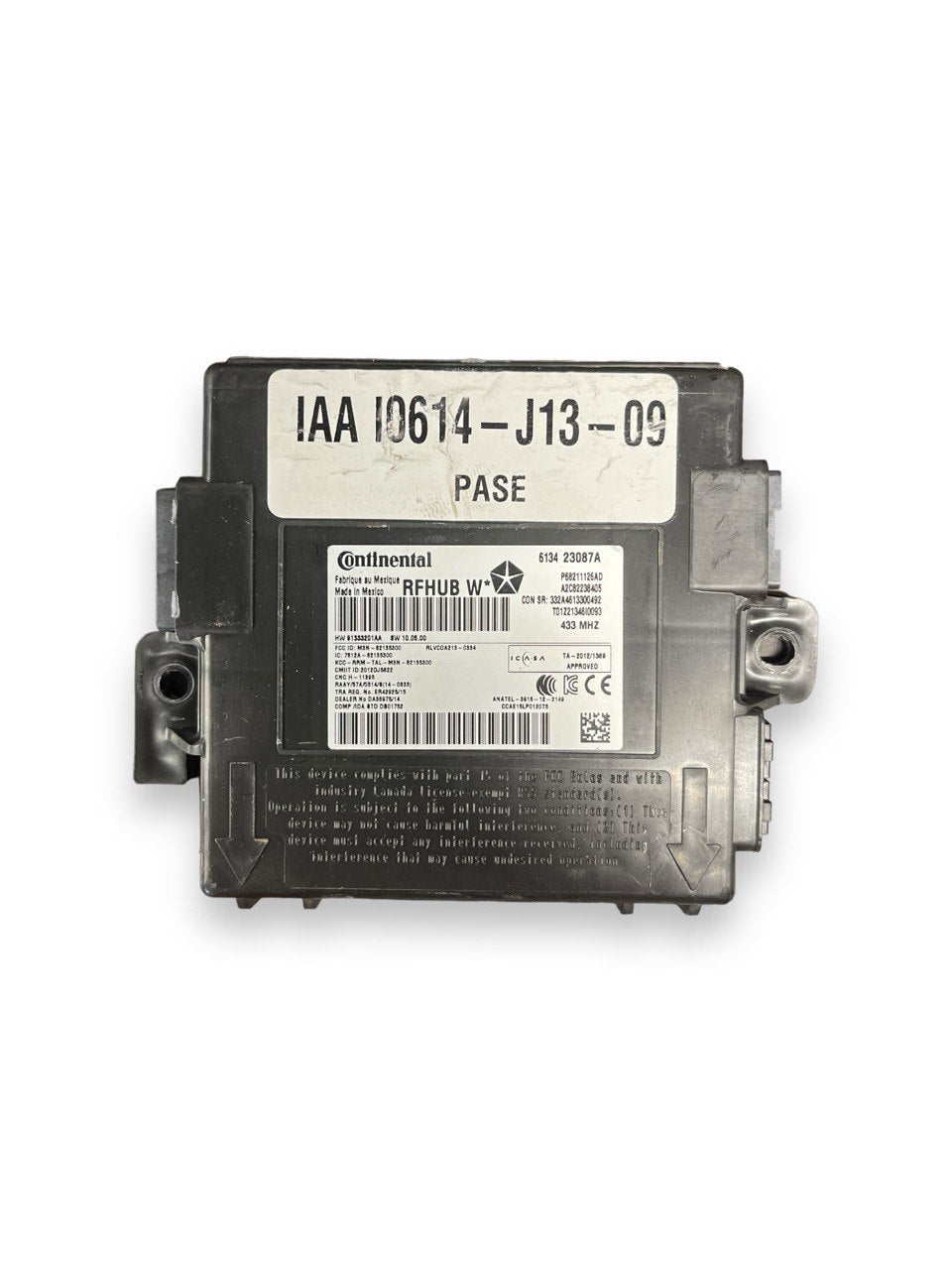 Centralina / Ricevitore Keyless Jeep Grand Cherokee WK2 (2010 al 2021) cod: P68211126AD - F&amp;P CRASH SRLS - Ricambi Usati