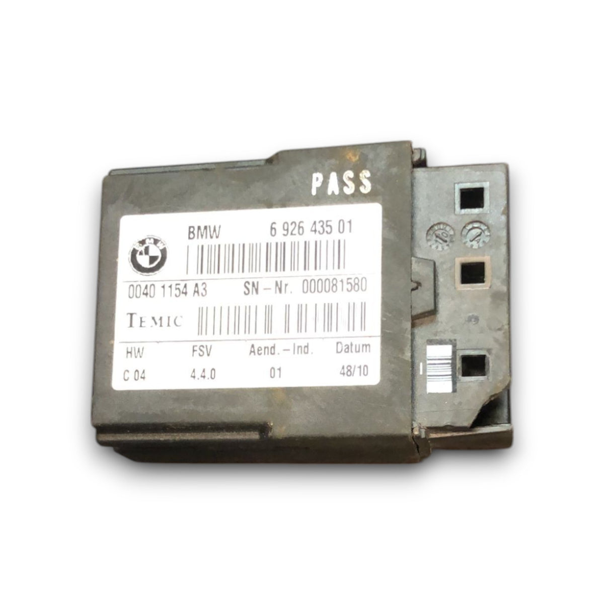 Centralina Riscaldamento Sedili Bmw Serie 1 E87 (2004 &gt; 2013) cod:00401154 - F&amp;P CRASH SRLS - Ricambi Usati