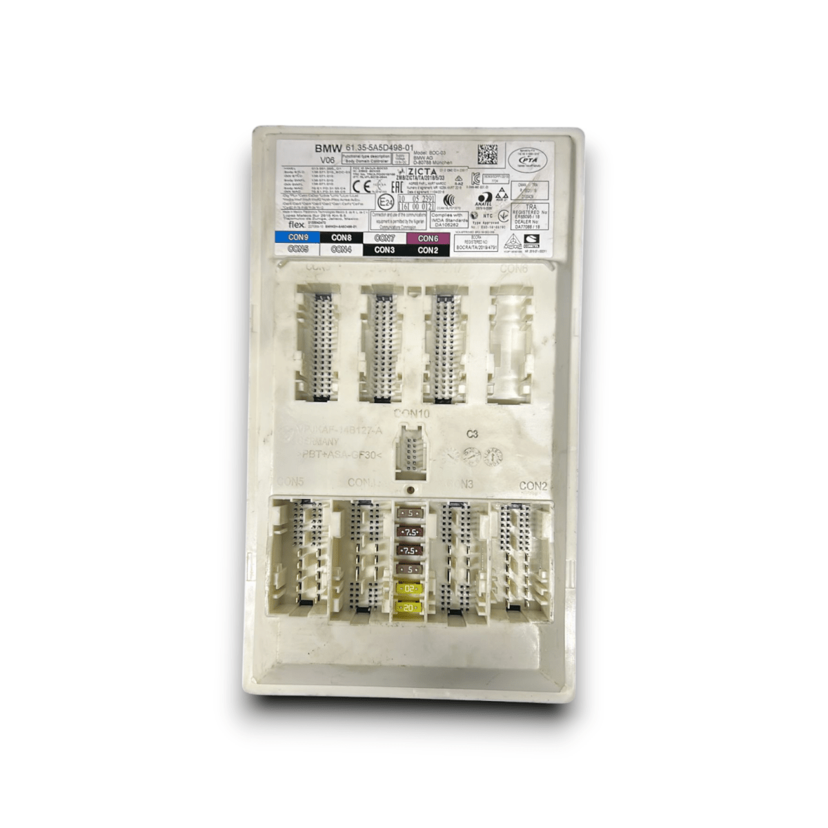 Centralina scatola fusibili bmw x3 g01 2.0 diesel cod:61.35 - 5a5d498 - 01 (2017 > 2024) - F&P CRASH SRL - Ricambi Usati