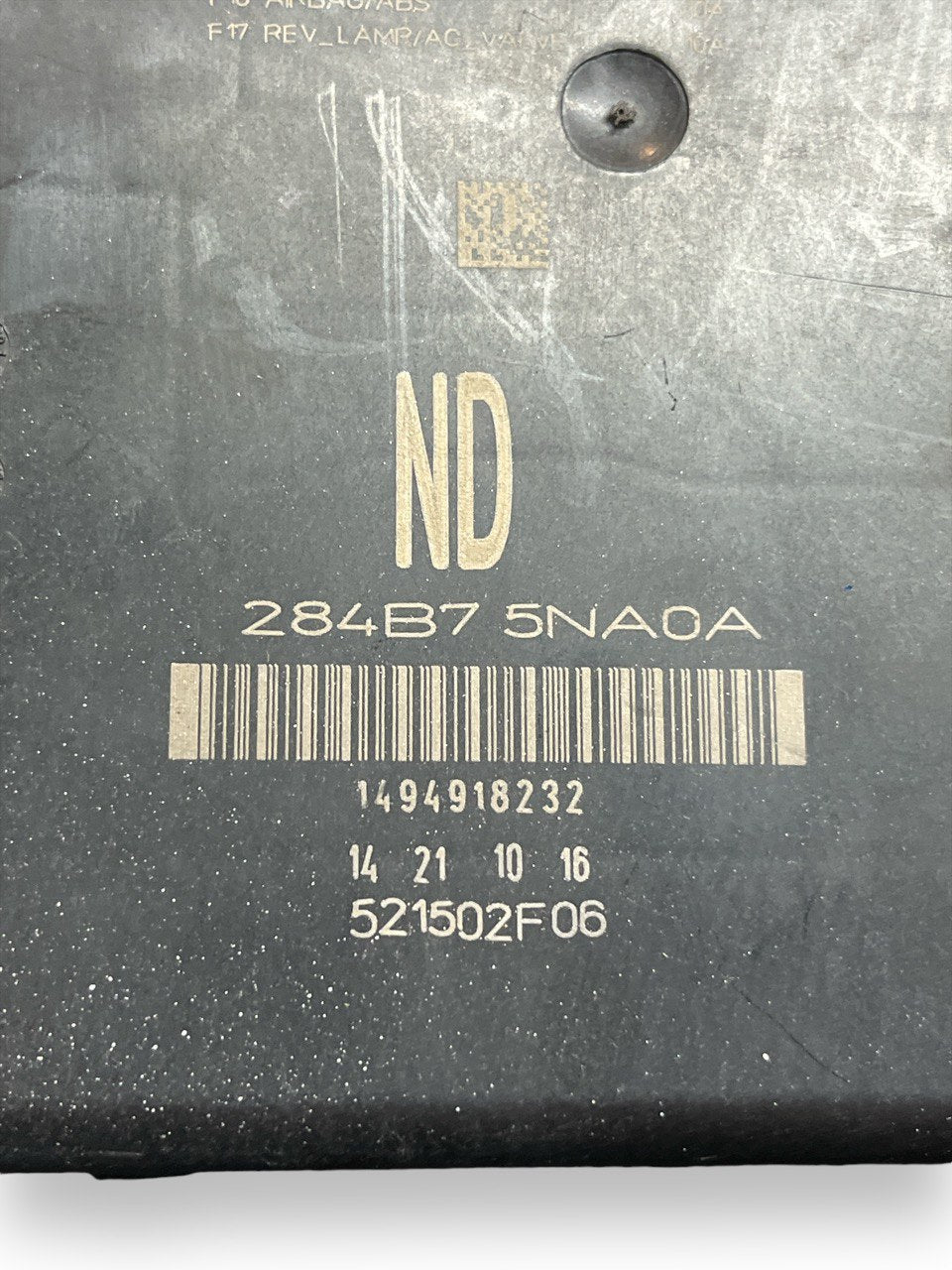 Centralina Scatola fusibili Nissan Qashqai J11 / X - Trail 1.5 Diesel(2014 - 2021)cod.284B14CB5C (Copy) - F&P CRASH SRLS - Ricambi Usati