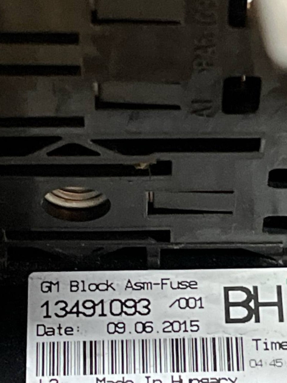 Centralina / Scatola fusibili Opel Corsa E 1.3 diesel (2014 - 2019) cod.13491093 - F&P CRASH SRLS - Ricambi Usati