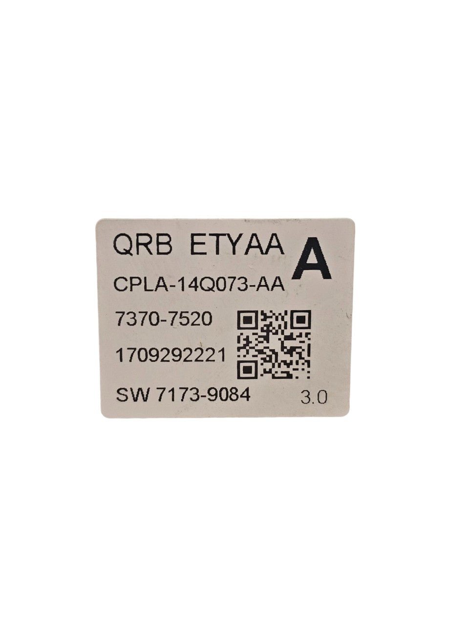 Centralina / Scatola Fusibili Range Rover Velar L560 2.0 Diesel Cod:CPLA14Q073AA (2017 - >) - F&P CRASH SRLS - Ricambi Usati