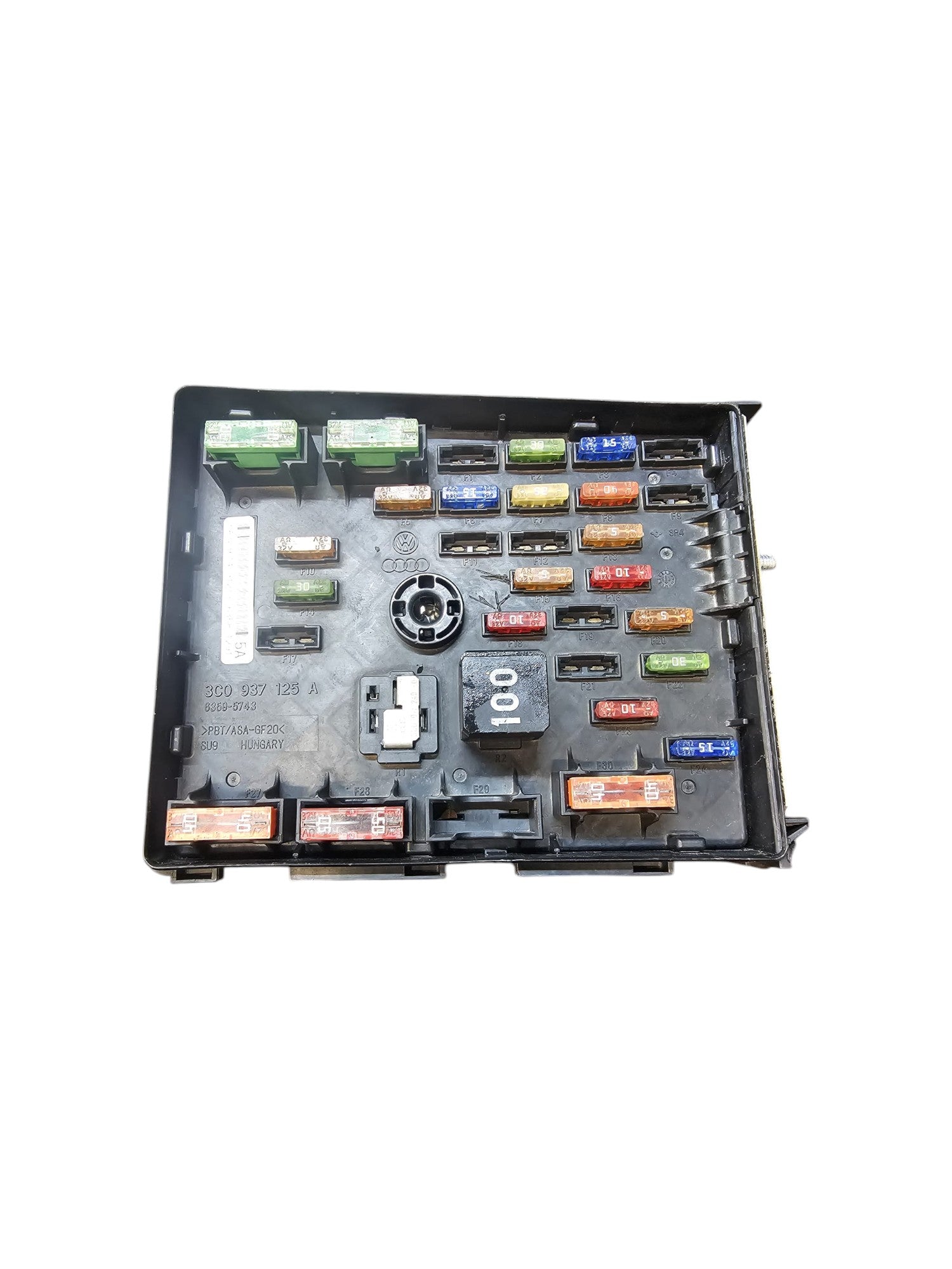 Centralina / Scatola Fusibili Volkswagen Tiguan 5N 2.0 Diesel Cod:3C0937125A (2007 - 2016) - F&P CRASH SRLS - Ricambi Usati