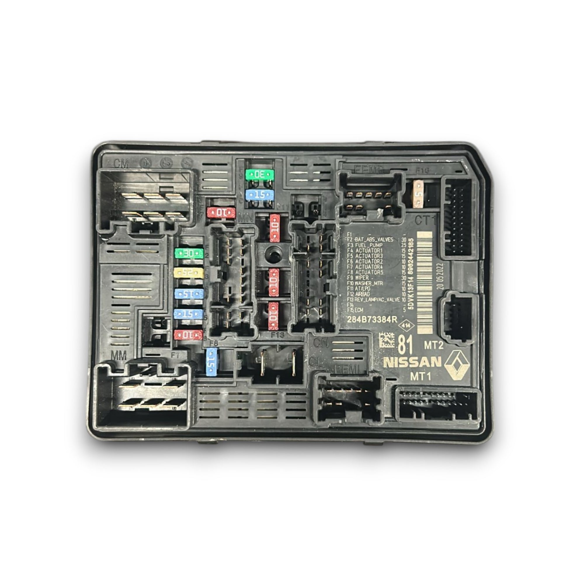 Centralina / Scatola Relè Renault Captur II cod.284B73384R 1.5 Diesel (2019 > ) - F&P CRASH SRLS - Ricambi Usati