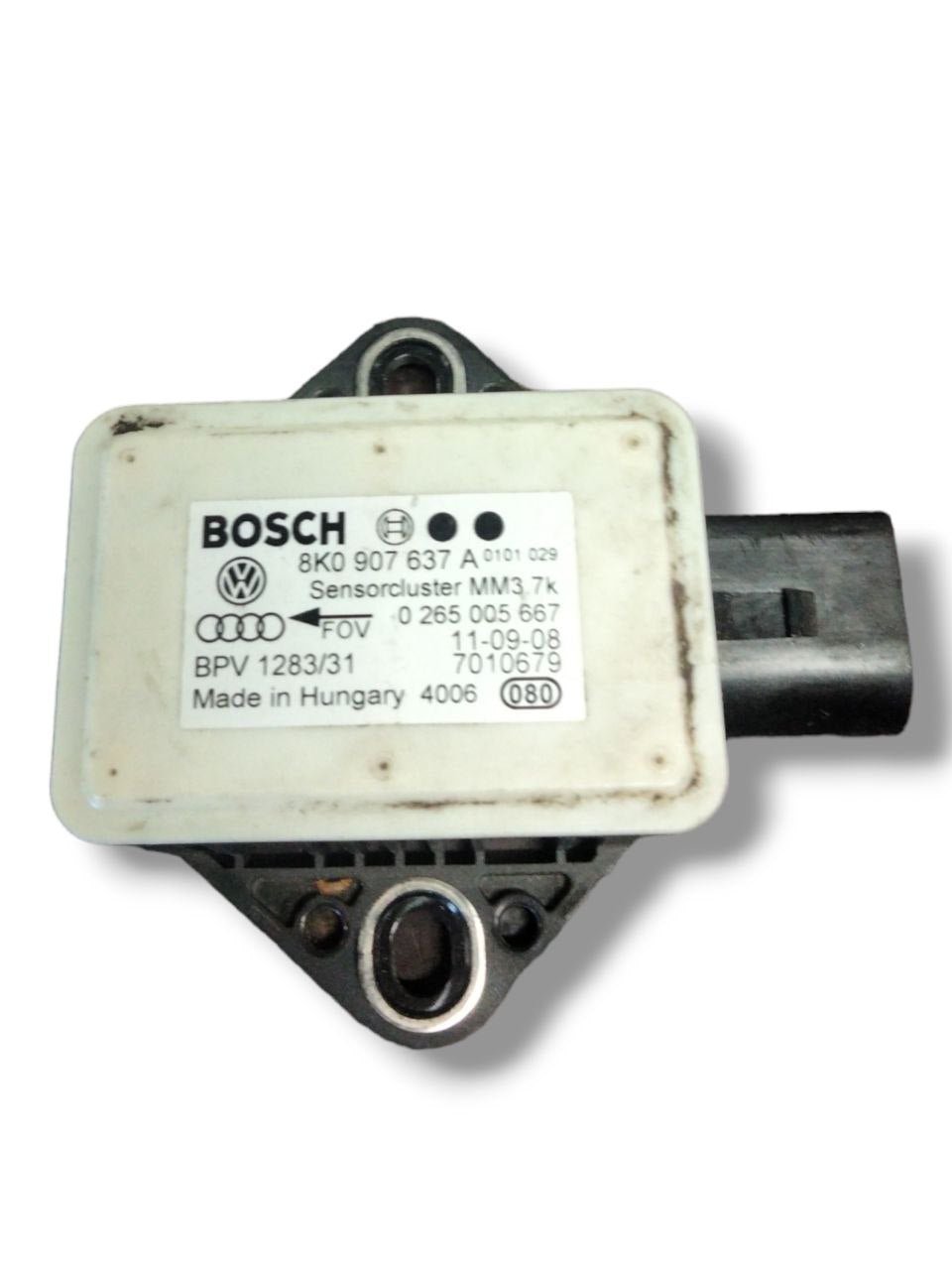 Centralina Sensore Imbardata Esp Audi A4 8k( 2008 - 2016) cod.8K0907637A - F&amp;P CRASH SRLS - Ricambi Usati