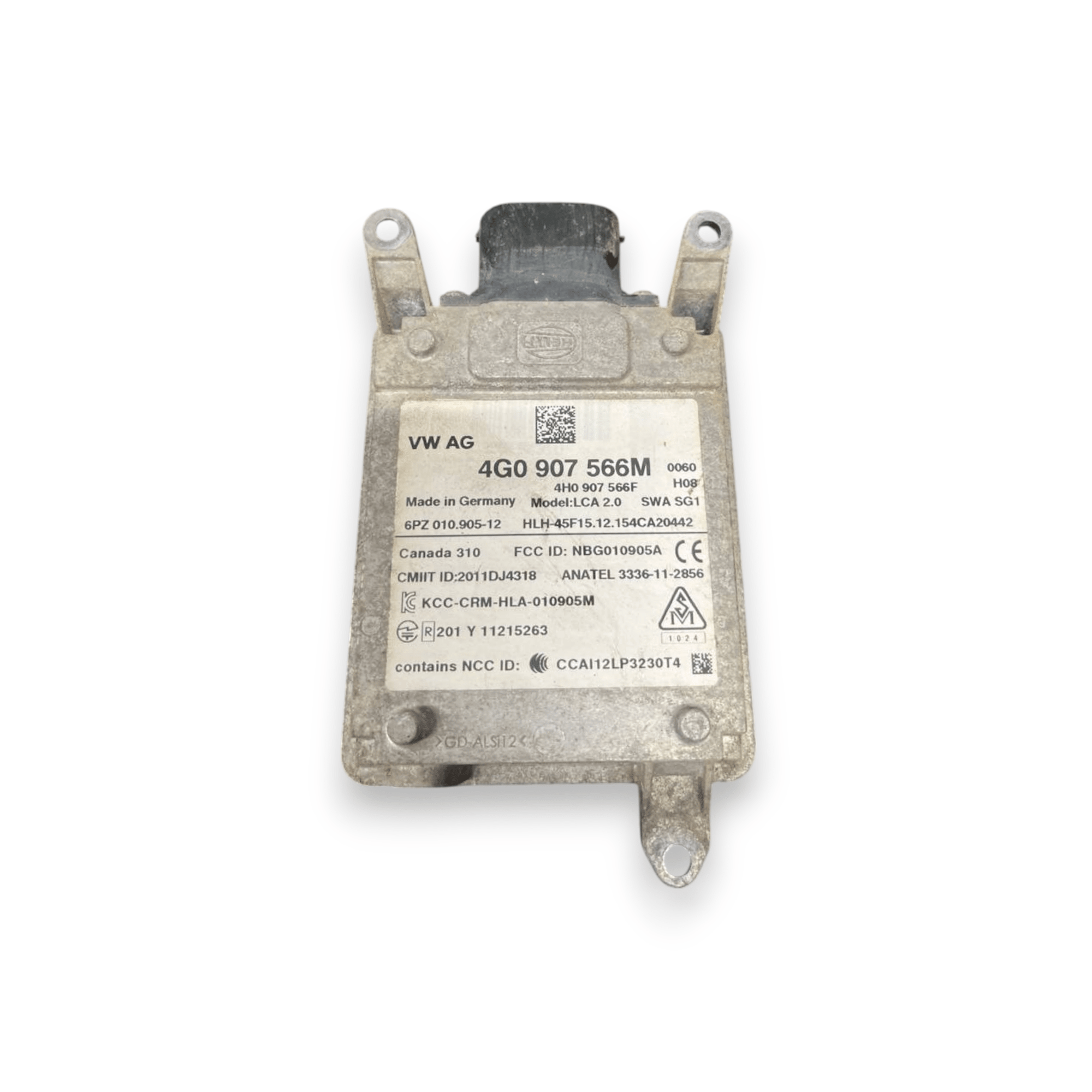 Centralina / Sensore Radar posteriore destro (dx) Audi A6 C7 (2011 al 2018) cod: 4G0907566M - F&P CRASH SRLS - Ricambi Usati