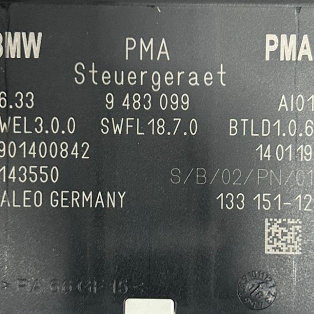 Centralina sensori di parcheggio bmw serie 2 active tourer cod:9483099 (2015 > 2022) - F&P CRASH SRLS - Ricambi Usati