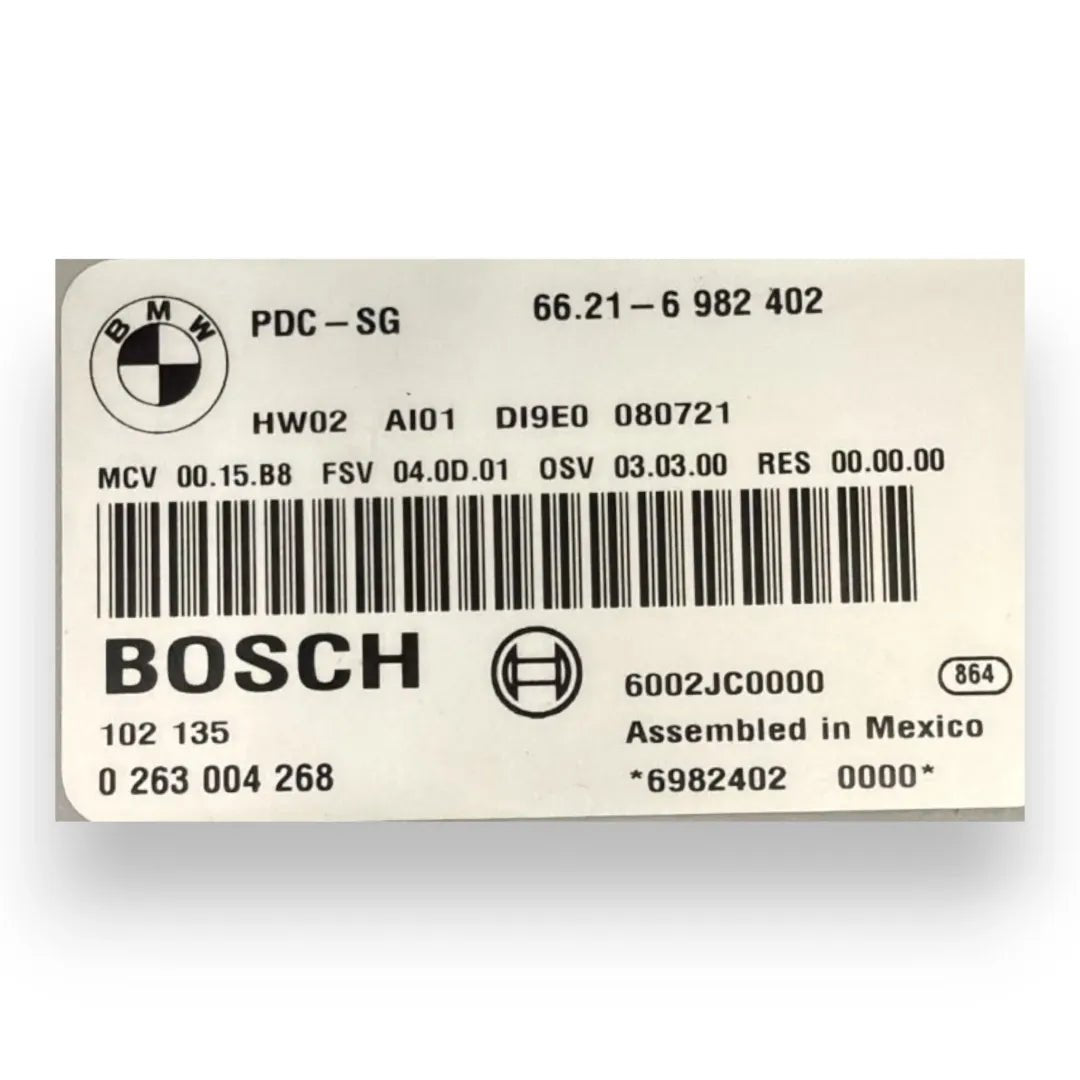 Dettaglio Centralina sensori di parcheggio BMW Serie 3 E90/E91 dal 2008 OEM 66209252639 - foto 3
