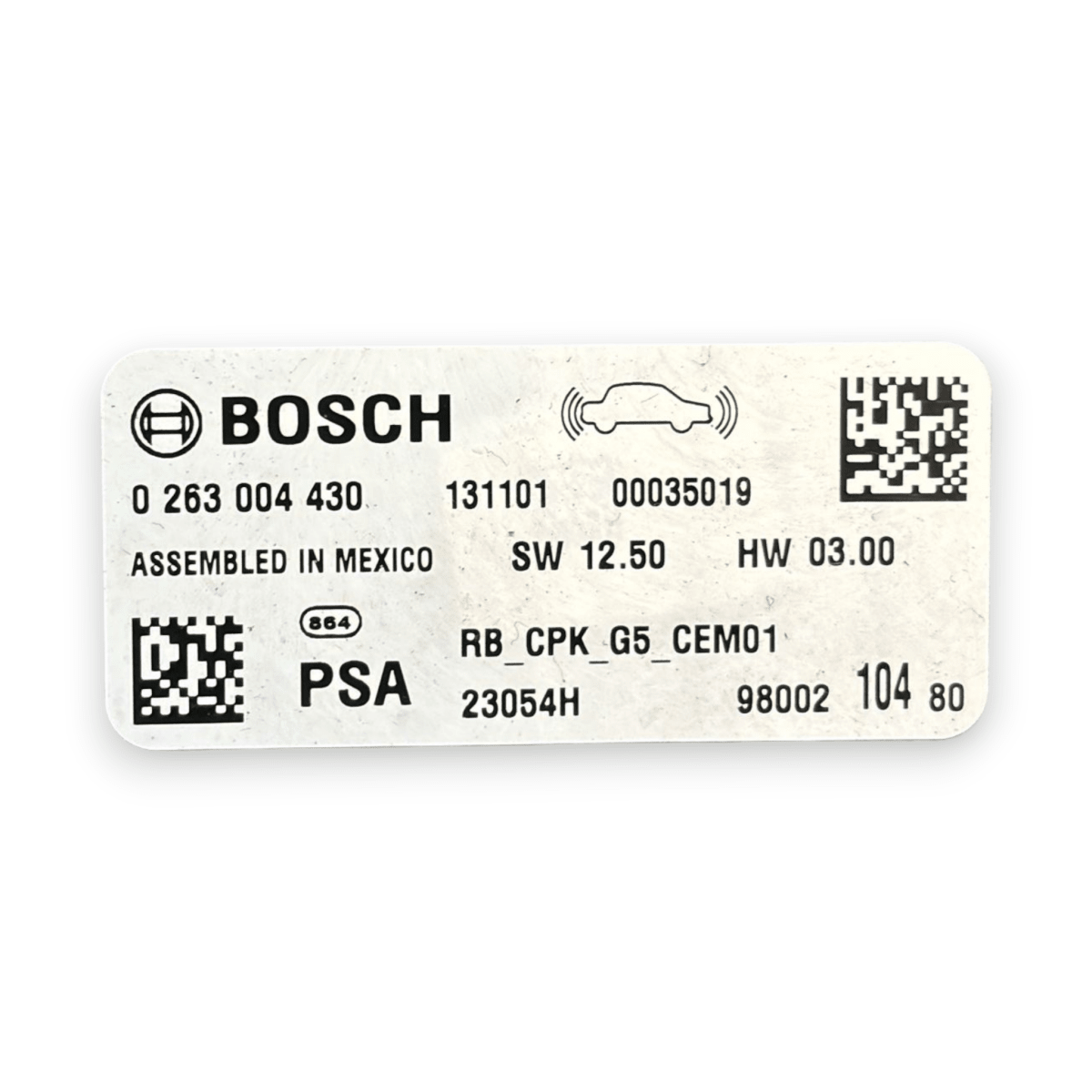 Centralina sensori di parcheggio citroen c4 picasso II cod:9800210480 (2013 - 2022) - F&P CRASH SRL - Ricambi Usati