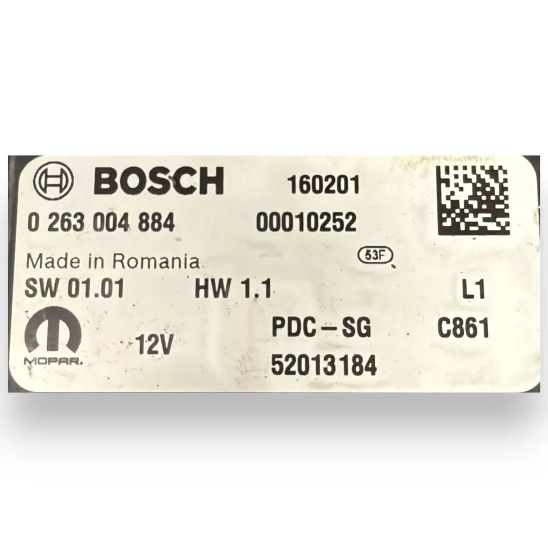 Centralina sensori di parcheggio Fiat Doblò dal 2015 OEM 52013184 - F&P CRASH SRL - Ricambi Usati