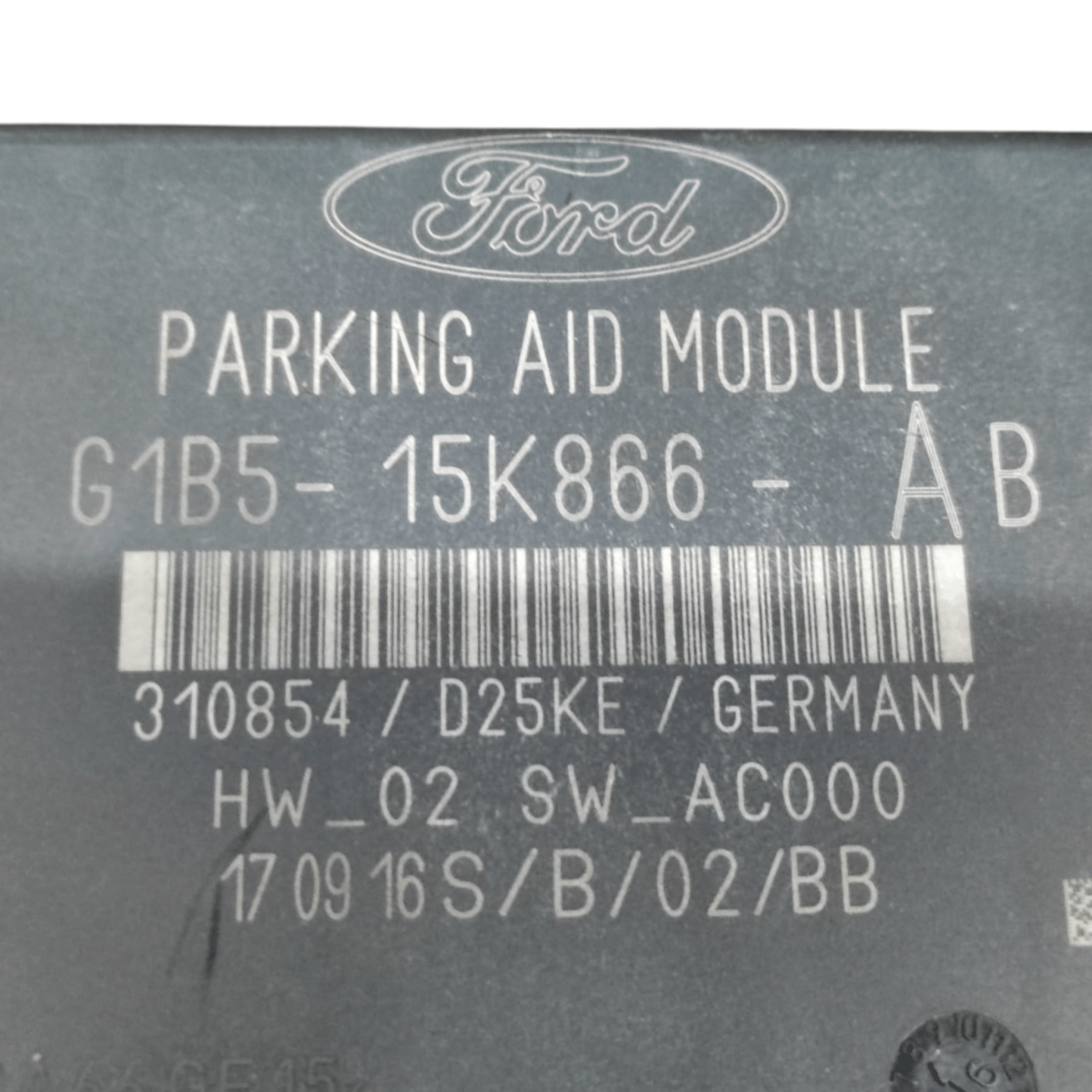Centralina sensori di parcheggio ford ka+ cod: g1b515k866ab (2016 - 2019) - F&P CRASH SRLS - Ricambi Usati