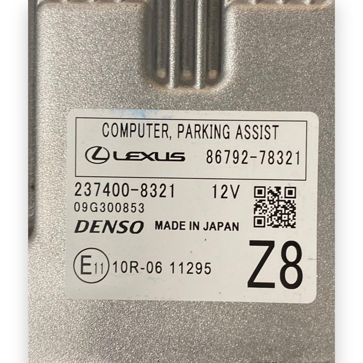 Centralina sensori di parcheggio Lexus NX II (2021 - ) Cod: 86792 - 78321 - F&P CRASH SRLS - Ricambi Usati