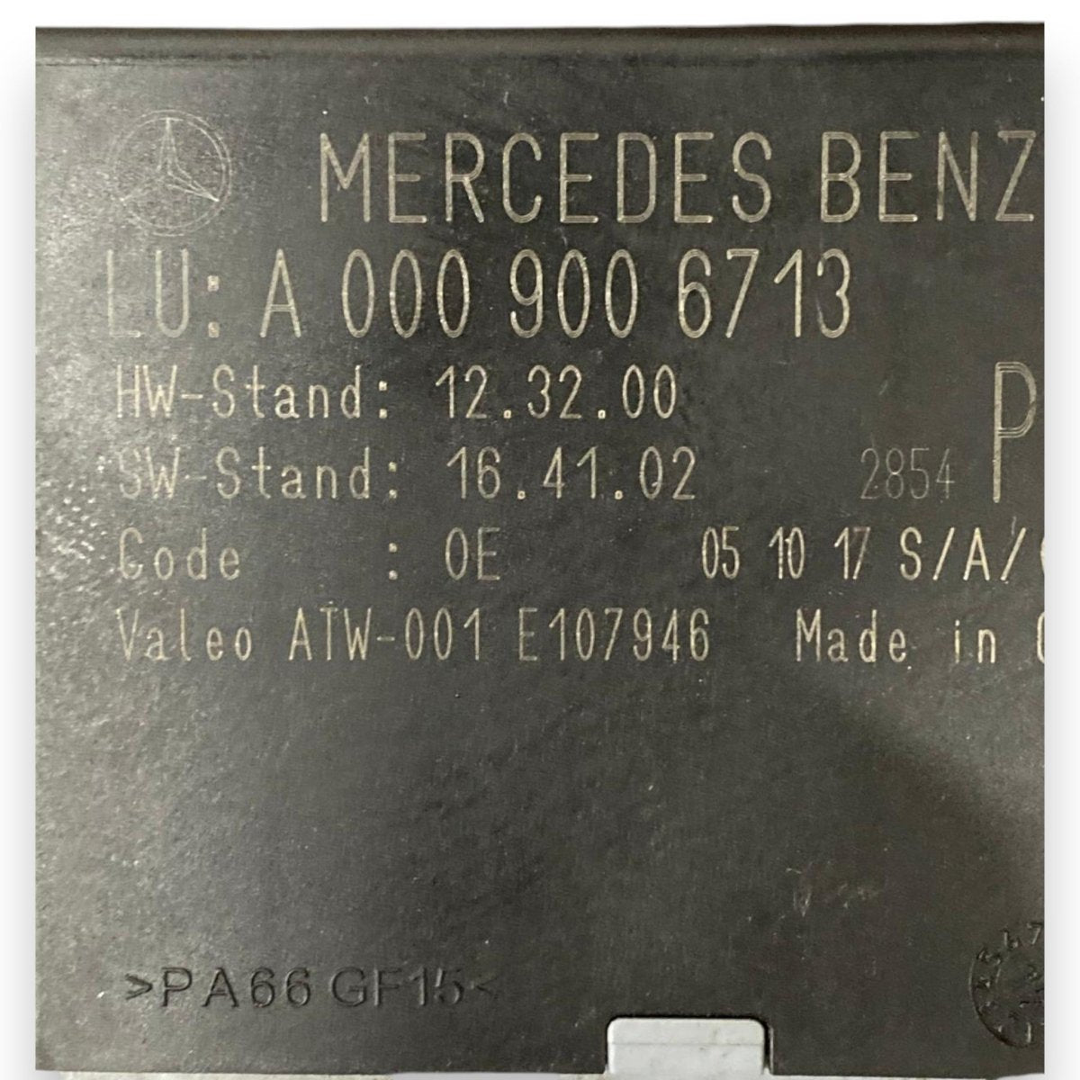 Centralina sensori di parcheggio Mercedes - Benz Classe A W176 (2012 - 2018) Cod: A0009006713 - F&P CRASH SRLS - Ricambi Usati