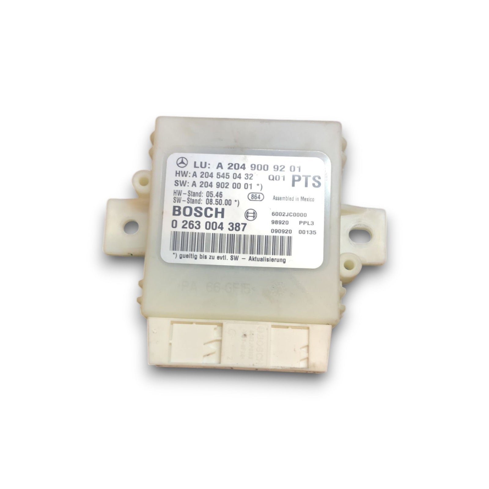 Centralina Sensori Di Parcheggio Mercedes Benz Classe GLK X204 (2008 > 2015) cod:0263004387 - F&P CRASH SRLS - Ricambi Usati