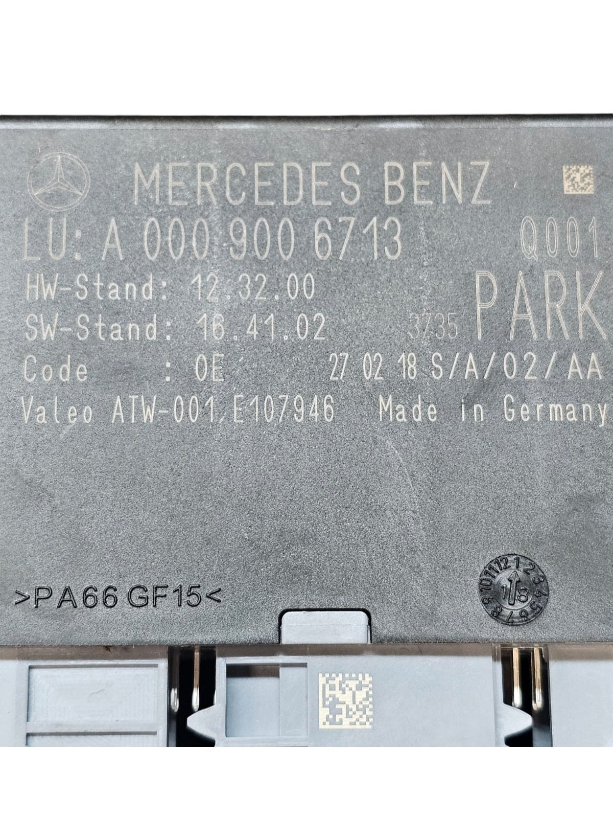 Centralina sensori di parcheggio Mercedes Classe A Cod:A0009006713 W176 (2012 - 2018) - F&P CRASH SRLS - Ricambi Usati