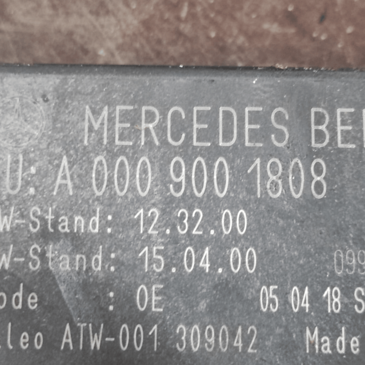 Centralina Sensori Di Parcheggio Mercedes Classe GLC X253 COD: A0009001808 (2015 - 2022) - F&P CRASH SRLS - Ricambi Usati