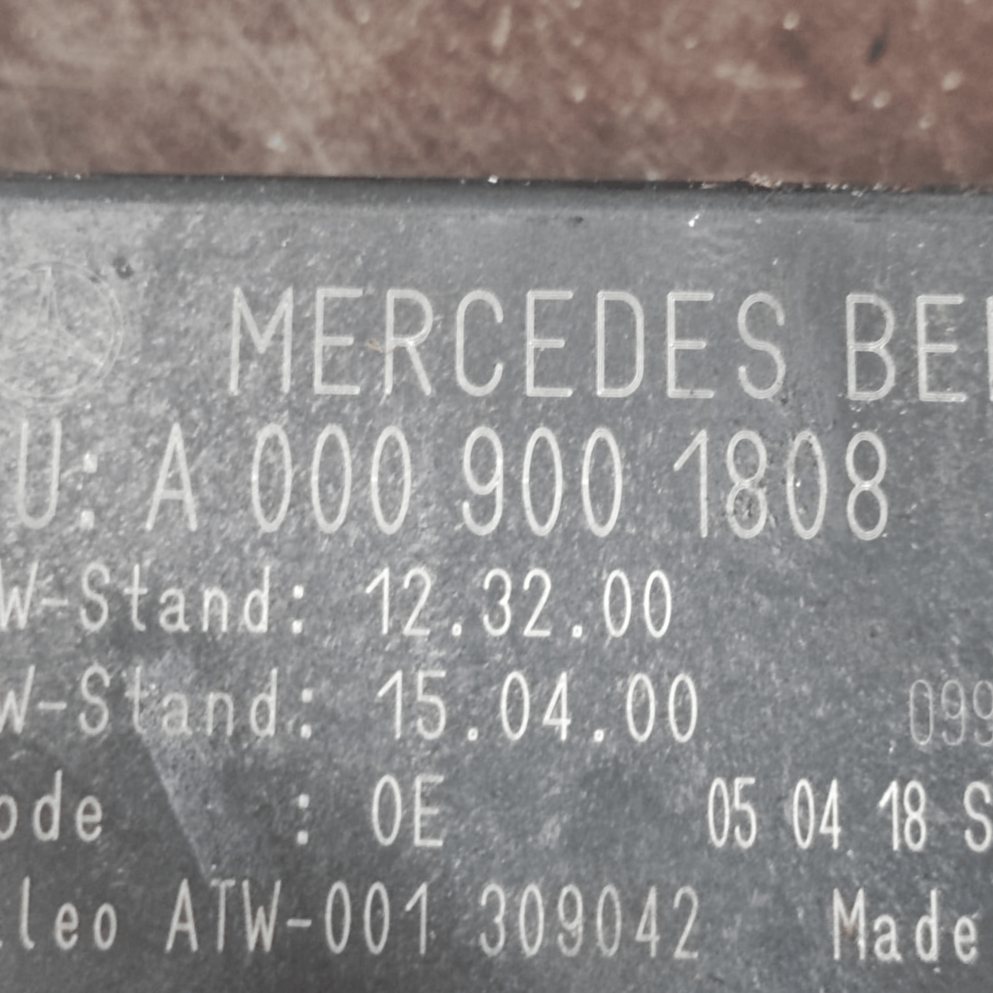 Centralina Sensori Di Parcheggio Mercedes Classe GLC X253 COD: A0009001808 (2015 - 2022) - F&P CRASH SRLS - Ricambi Usati