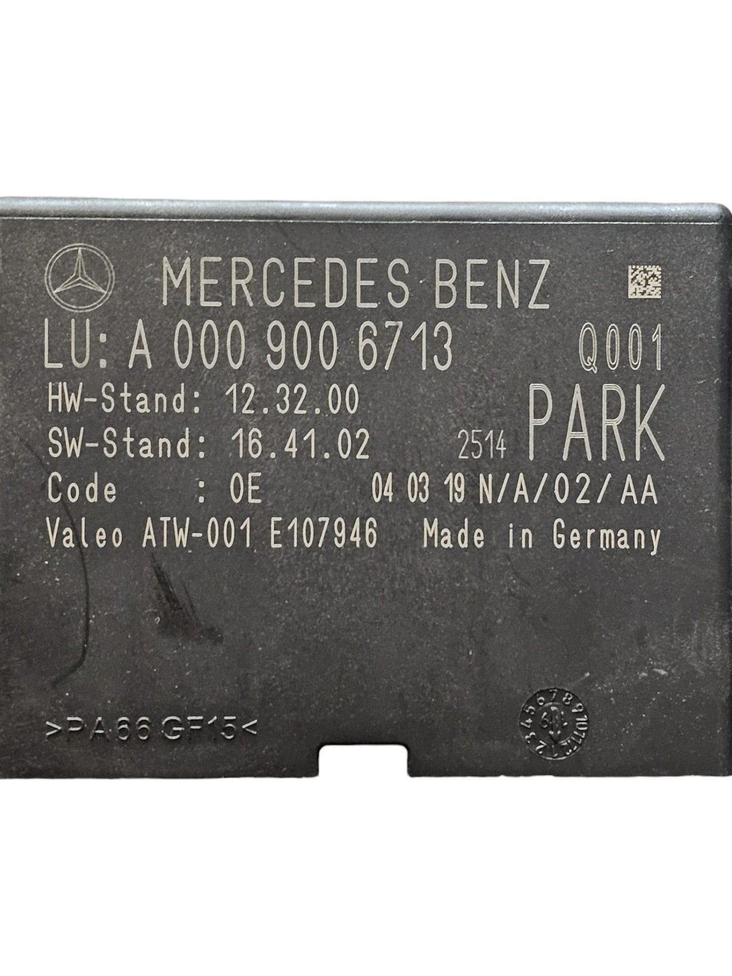 Centralina Sensori di Parcheggio Mercedes GLA X156 Cod:A0009006713 (2013 - 2019) - F&P CRASH SRLS - Ricambi Usati