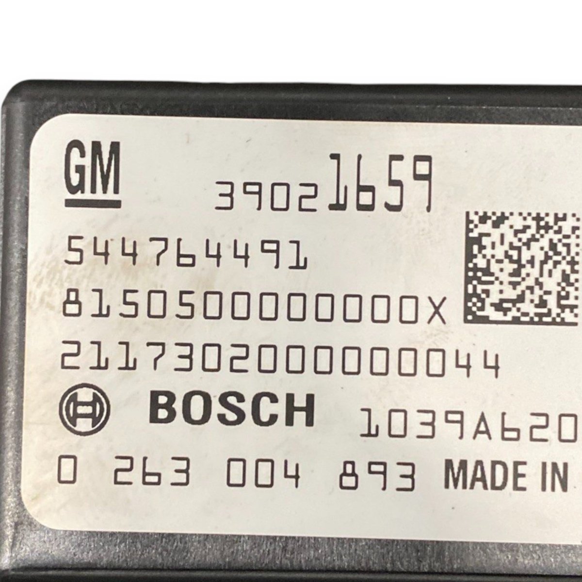Centralina sensori di parcheggio opel mokka x Cod: 39021659 (2012 - 2019) - F&P CRASH SRLS - Ricambi Usati