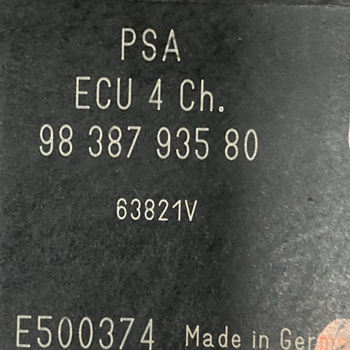 Centralina sensori di parcheggio peugeot 2008 ii (2019 - ) Cod: 9838793580 - F&P CRASH SRLS - Ricambi Usati