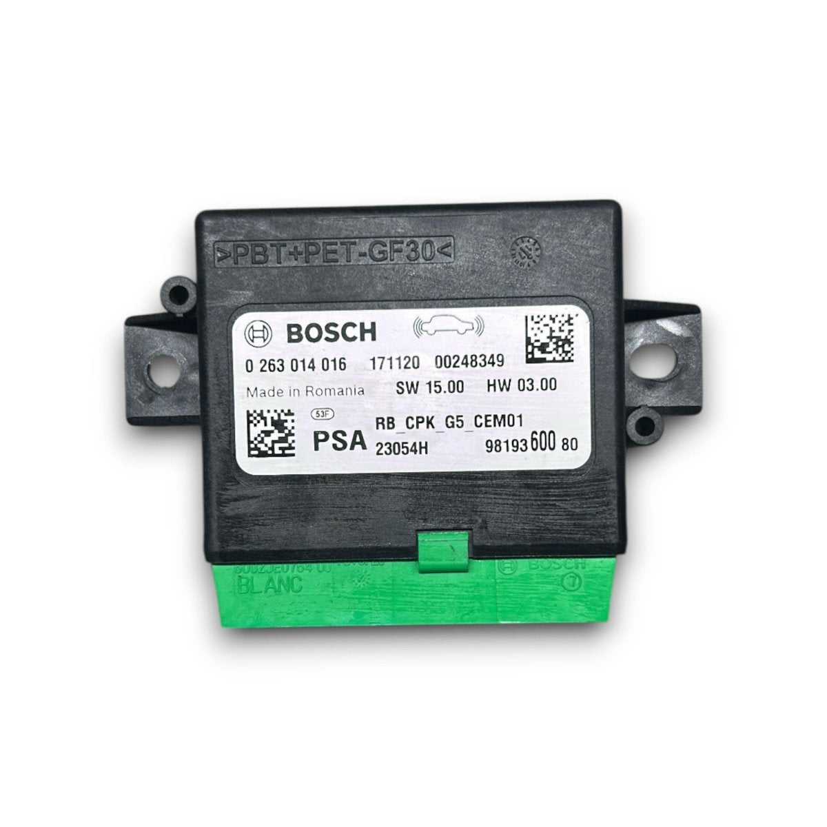 Centralina Sensori Di Parcheggio Peugeot Boxer cod.9819360080 (2014 &gt; ) - F&amp;P CRASH SRLS - Ricambi Usati