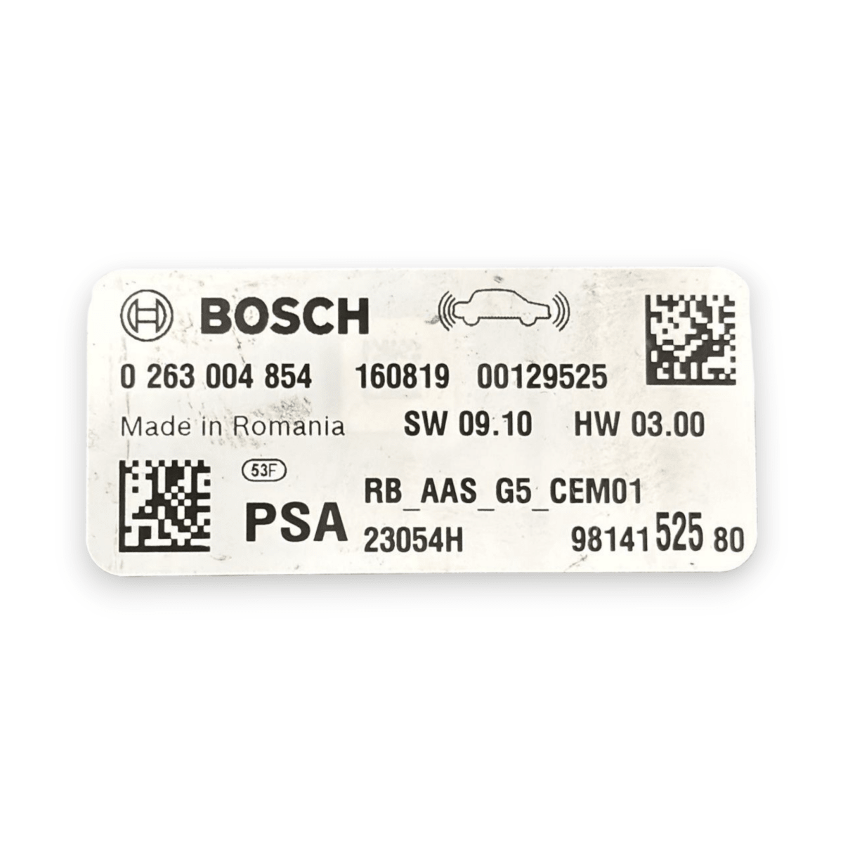 Centralina sensori di parcheggio poeugeot 308 II cod:9814152580 (2013 - 2021) - F&P CRASH SRL - Ricambi Usati