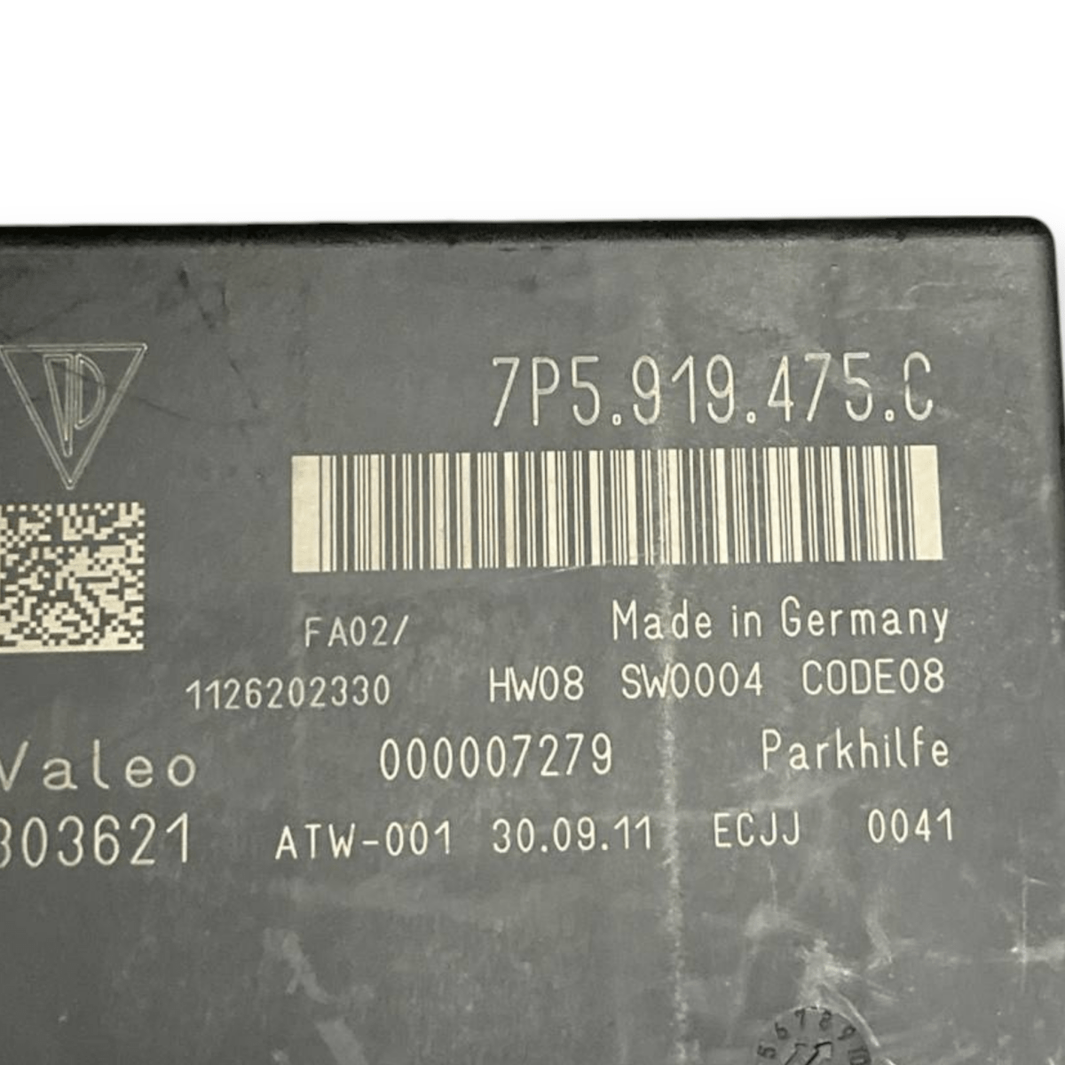 Centralina Sensori di Parcheggio Porsche Cayenne II 92A (2010 al 2017) cod: 7P5919475C - F&P CRASH SRLS - Ricambi Usati