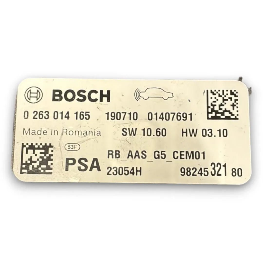 Dettaglio Centralina sensori di parcheggio posteriore Peugeot 508 2010–2014 OEM 1607443480 - foto 3