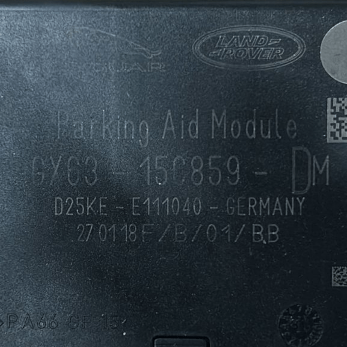 Centralina sensori di parcheggio range rover evoque cod:gx63 - 15c859 - dm (2011 > 2018) - F&P CRASH SRL - Ricambi Usati